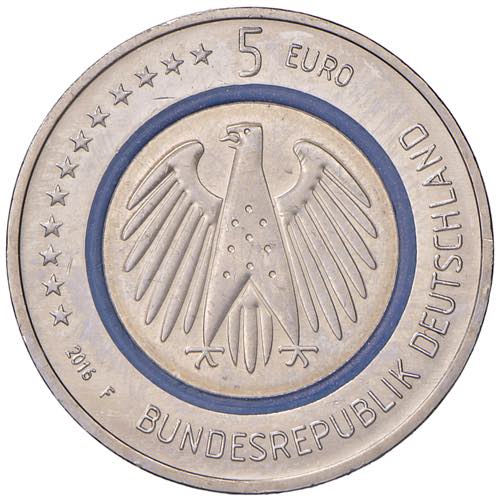 5 Euro, 2016  Deutschland, ... 
