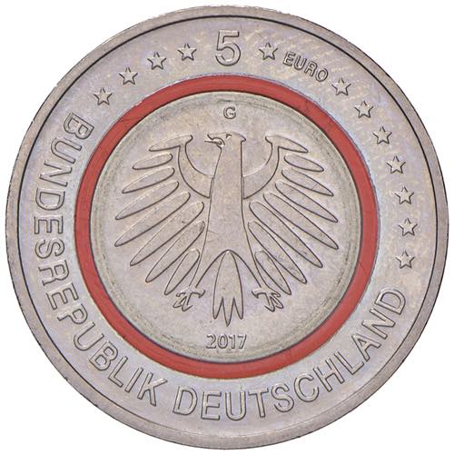 5 Euro, 2017  Deutschland, ... 