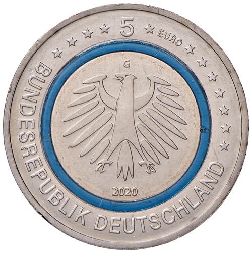 5 Euro, 2020  Deutschland, ... 