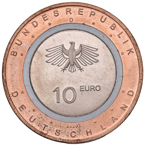 10 Euro, 2020  Deutschland, ... 