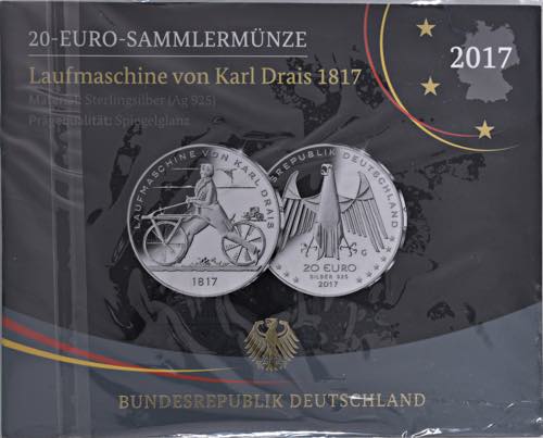 20 Euro, 2017  Deutschland, ... 