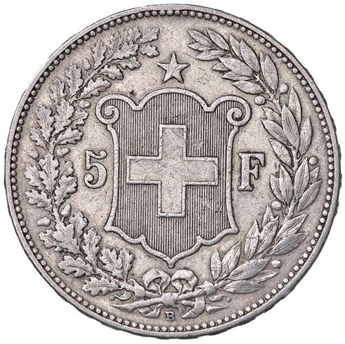 5 Franken, 1908 B  Schweiz, ... 