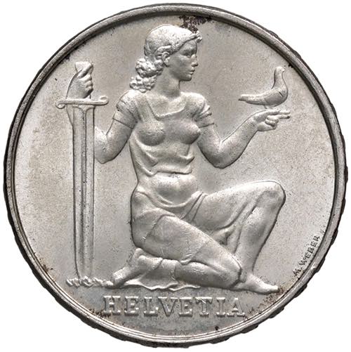 5 Franken, 1936 B  Schweiz, ... 
