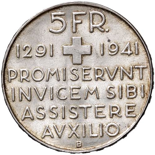 5 Franken, 1941 B  Schweiz, ... 