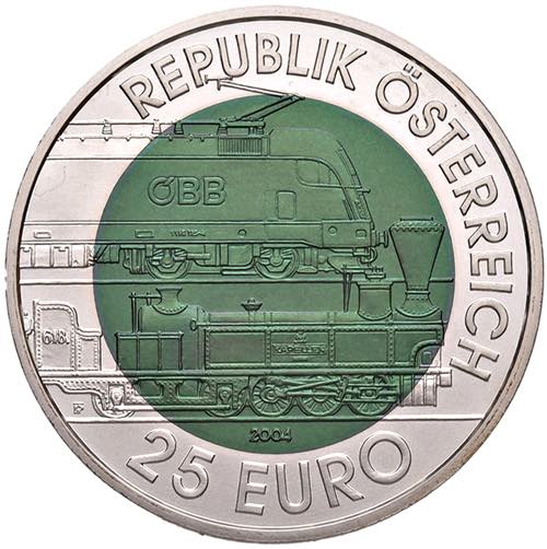 25 Euro, 2004  2. Republik 1945 - ... 