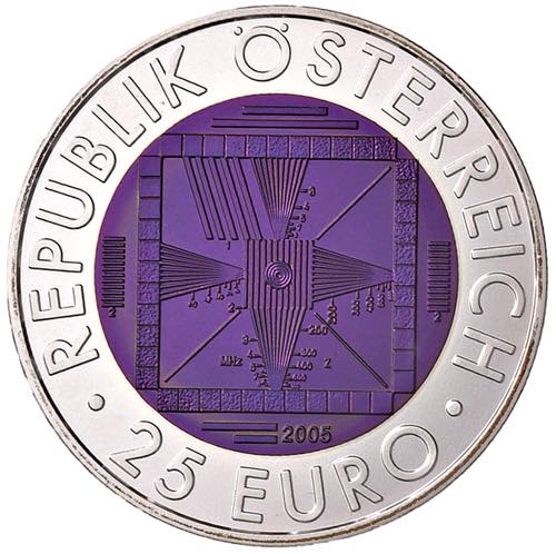 25 Euro, 2005  2. Republik 1945 - ... 