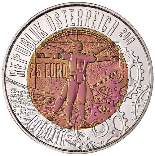 25 Euro, 2011  2. Republik 1945 - ... 