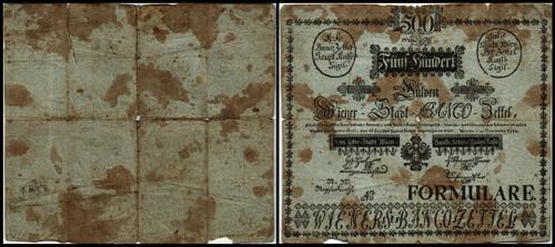 500 Gulden - fl., 01.11.1784  ... 