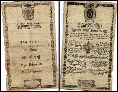 5 Gulden, 01.06.1806  Österreich. ... 