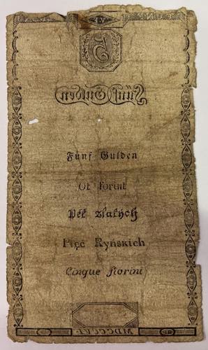 5 Gulden - fl., 01.06.1806  ... 