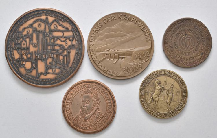 Lot Münzen Ausland, Europa. 4 ... 