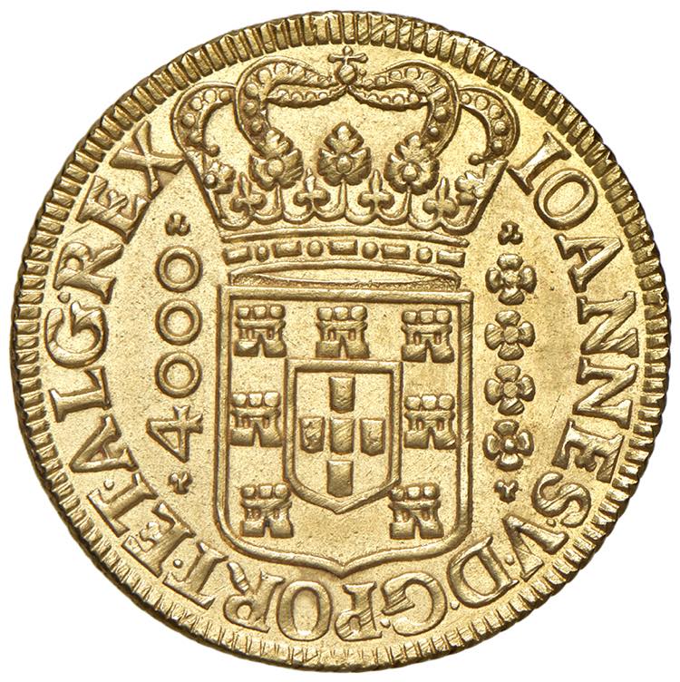 Joao V. 1706-1750 Brasilien. 4000 ... 