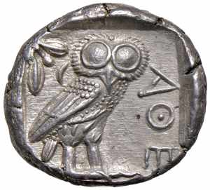 Tetradrachme, ca. 440-420 v. Chr. Griechen. ... 