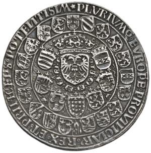 Maximilian I. 1493 - 1519 2 Schauguldiner, ... 