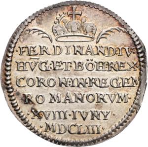 Ferdinand IV. 1653 - 1654 1/8 Taler, 1653. ... 
