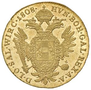 Franz I. 1804 - 1835 Dukat, 1808 A. Wien ... 