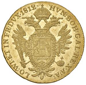 Franz I. 1804 - 1835 Dukat, 1812 B. Kremnitz ... 
