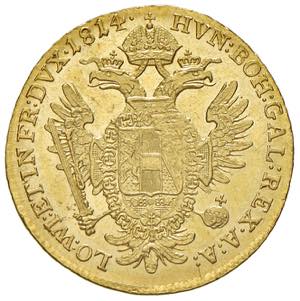 Franz I. 1804 - 1835 Dukat, 1814 A. Wien ... 