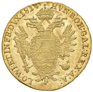 Franz I. 1804 - 1835 Dukat, 1814 G. ... 