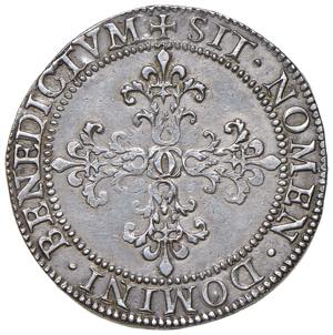 Karl X. 1589 - 1590 Frankreich. 1/2 Ecu, ... 