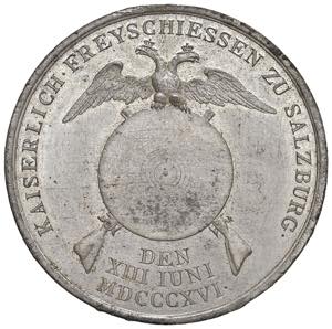 Franz I. 1806 - 1835 Sn-Schützenmedaille, ... 