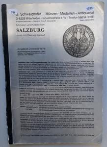 Schweighofer Münzen-Medaillen-Antiquariat, ... 