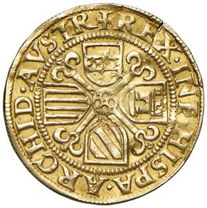 Ferdinand I. 1521 - 1564 Goldgulden, o.J.. ... 