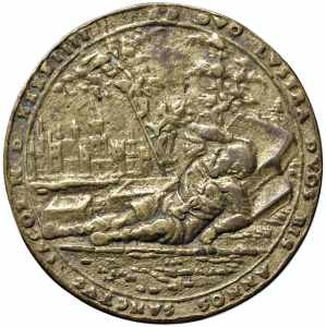 Ferdinand I. 1521 - 1564 Bronzegußmedaille, ... 
