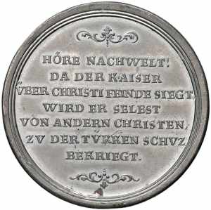 Karl VI. 1711- 1740 Sn Medaille, 1717. auf ... 