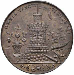 Maria Theresia 1740 - 1780 Cu Medaille, ... 