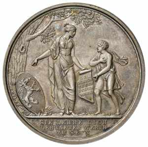 Franz I. 1806 - 1835 Ag Medaille, 1811. auf ... 