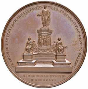 Ferdinand I. 1835 - 1848 Cu Medaille, 1846. ... 