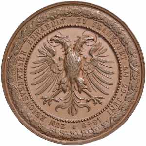 Ferdinand I. 1835 - 1848 Cu Medaille, 1848. ... 