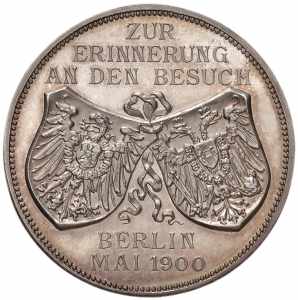 Franz Joseph I. 1848 - 1916 Ag Medaille, ... 