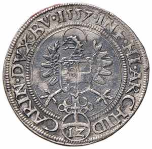 Ferdinand I. 1521 - 1564 12 Kreuzer, 1557. ... 
