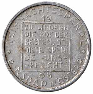 50 Groschen, 1936 Deutschland, 3. Reich 1933 ... 