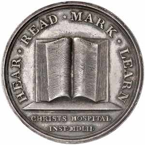 Edward VI. 1790 - 1890 England. Ag Medaille, ... 