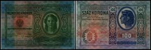 Österreichisch-ungarische Bank Kronen. 100 ... 