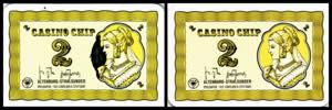 Deutschland. Casinochip/Spielmarke, Serie 1 ... 