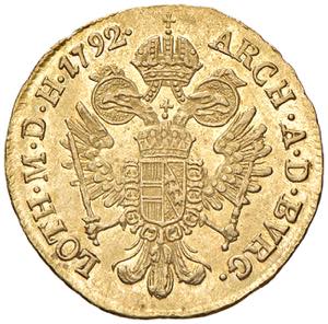 Franz II. 1792 - 1806 Dukat, 1792, E. ... 