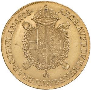 Franz II. 1792 - 1806 Souverain d´or, 1795, ... 