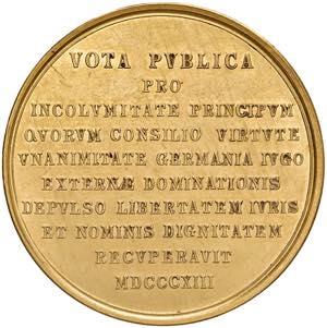 Franz I. 1806 - 1835 Au-Medaille zu 10 ... 