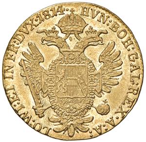 Franz I. 1806 - 1835 Dukat, 1814, E. ... 