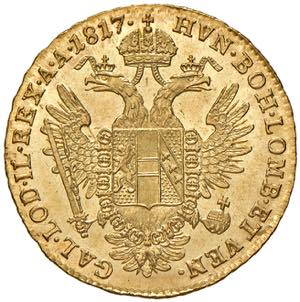 Franz I. 1806 - 1835 Dukat, 1817, A. Wien ... 
