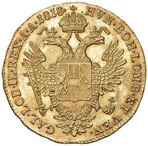 Franz I. 1806 - 1835 Dukat, 1818, B. ... 