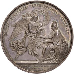 Franz Joseph I. 1848 - 1916 Ag-Medaille, ... 