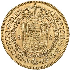 Fernando VII. 1808 - 1824 Kolumbien. 8 ... 