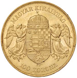 Franz Joseph I. 1848 - 1916 100 Korona, ... 