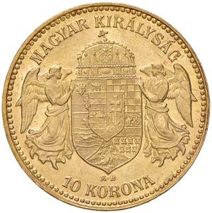 Franz Joseph I. 1848 - 1916 10 Korona, 1913, ... 