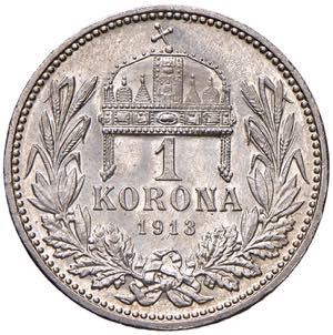 Franz Joseph I. 1848 - 1916 1 Korona, 1913, ... 